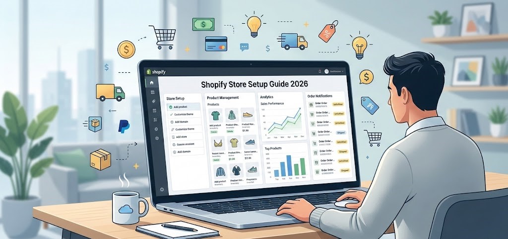 shopify store setup guide 2026